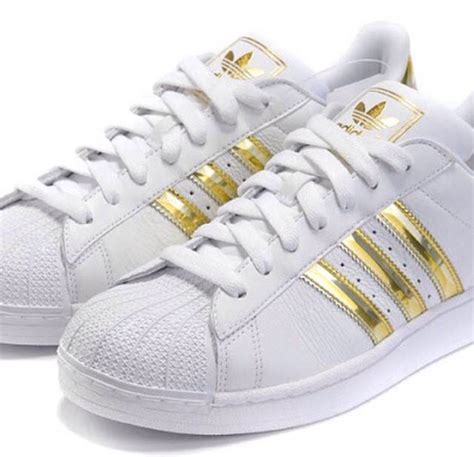 adidas gold women's sneakers